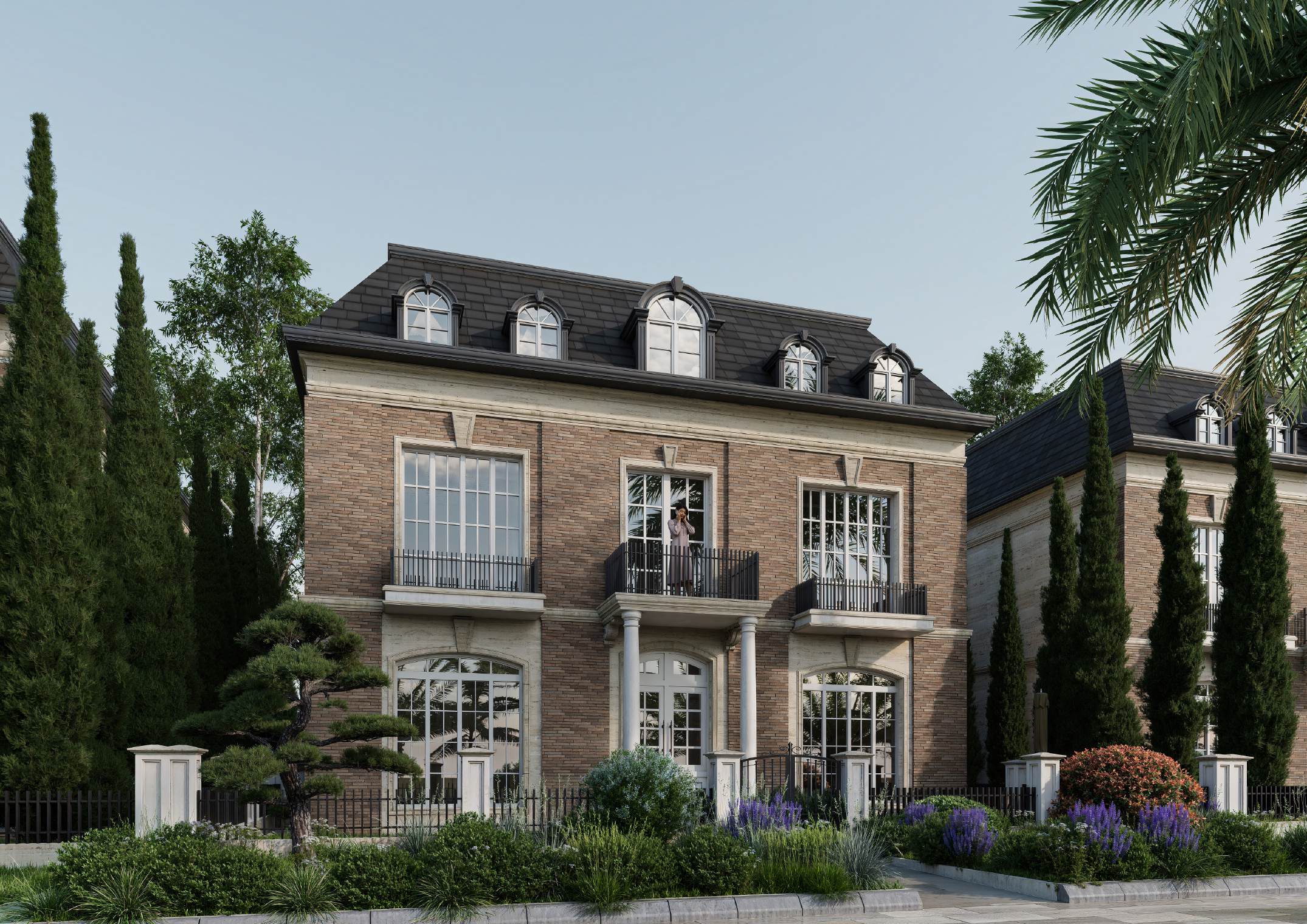 Villa Type C exterior rendering