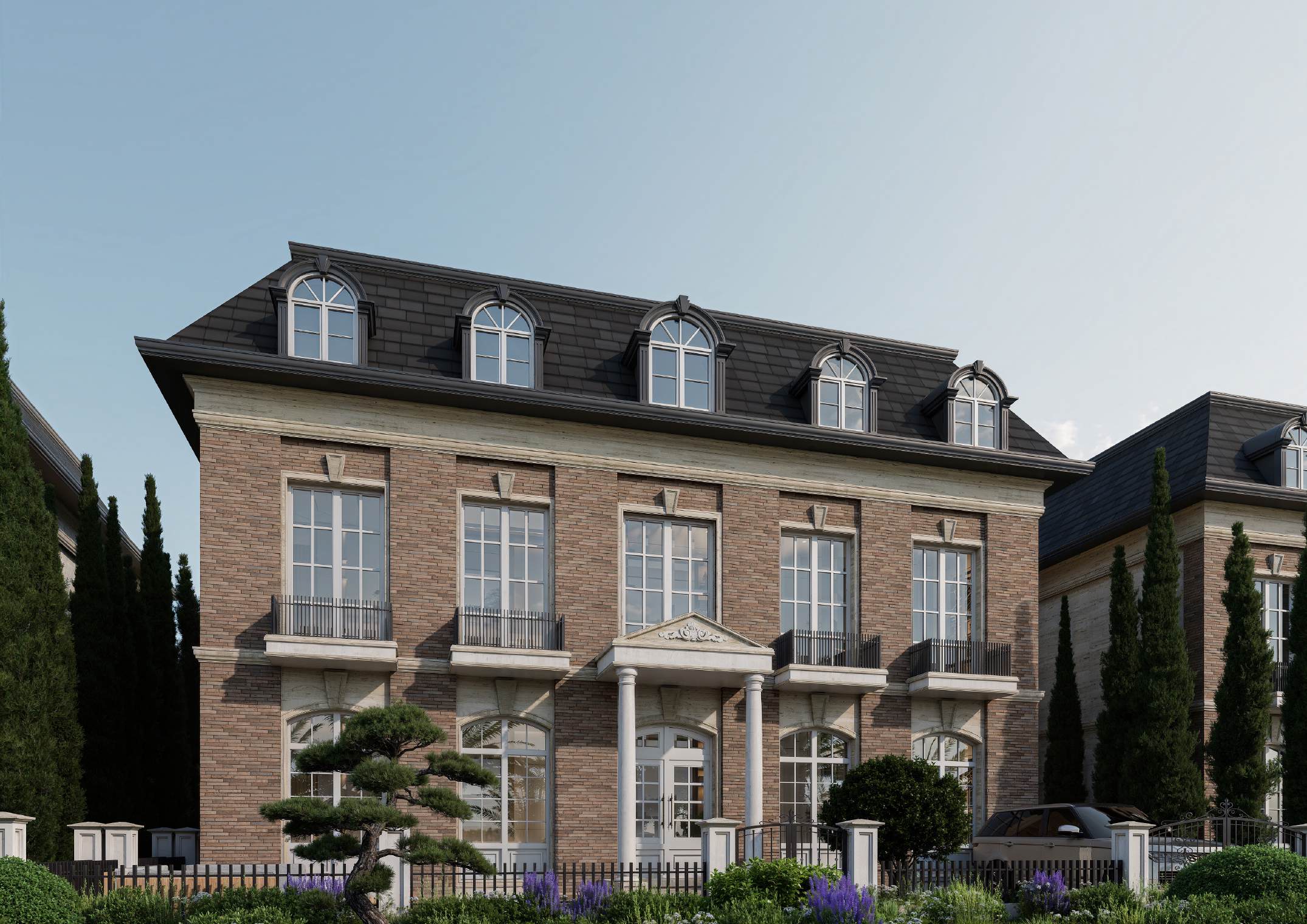 Villa Type B exterior rendering
