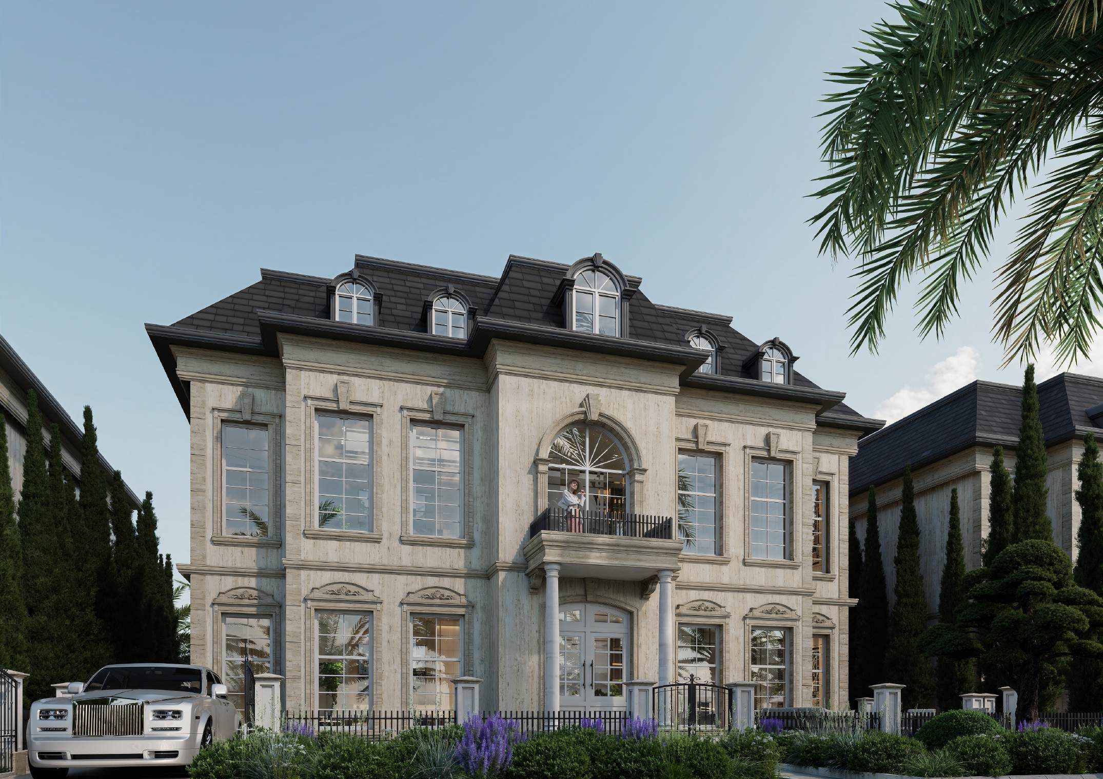 Villa Type A exterior rendering